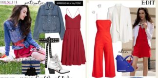 Fashion infographic : Best 2019 4th of July Outfits