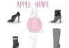 Fashion infographic : Best Boots For Apple Body