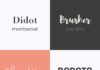 Fashion infographic : Bien choisir sa typographie