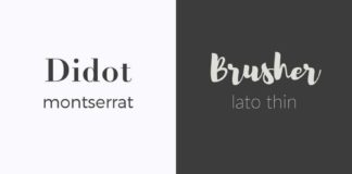 Fashion infographic : Bien choisir sa typographie