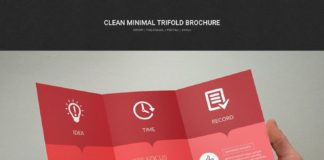 Fashion infographic : Clean Minimal Trifold Brochure on Behance ⚙Visitez la boutique d’art pour pet…