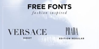 Fashion infographic : Combinaison de police d'écriture élégante