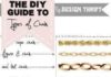 Fashion infographic : Did you even know there were this many kinds of chain?