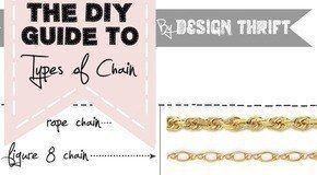 Fashion infographic : Did you even know there were this many kinds of chain?