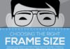 Fashion infographic : Eyewear Frame Size Infographic #eyewear #infographic