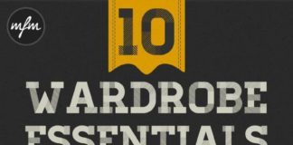 Fashion infographic : Fashion infographic : 10 Wardrobe Essentials Every Man Should Own. Sometimes, dressing better is simpler than you think.