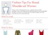 Fashion infographic : Fashion infographic : Broad Shoulders? You Need This Fashion Guide Now (Infographic)