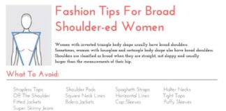 Fashion infographic : Fashion infographic : Broad Shoulders? You Need This Fashion Guide Now (Infographic)