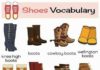 Fashion infographic : Fashion infographic : Fashion infographic : Shoes Vocabulary
