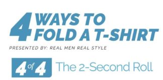 Fashion infographic : Fashion infographic : How To Fold a T-Shirt Fast – Best Quick Ways Of Folding T-Shirts