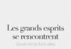 Fashion infographic : Fashion infographic : Les grands esprits se rencontrent (literally: great minds meet) • Great minds think alike • /lɛ ɡʁɑ̃.z‿ɛs.pʁi sə ʁɑ̃.kɔ̃.tʁ/