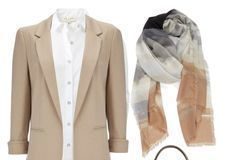 Fashion infographic : Fashion infographic : “Nude work” by ila3vi on Polyvore featuring Golden Goose, Topshop, rag & bone, Wallis, Nordstrom, Calvin Klein and Ambra