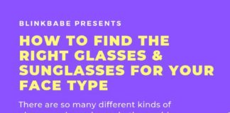Fashion infographic : Fashion infographic : The Ultimate Guide To Find The Right Glasses & Sunglasses For Your Face Type #su…