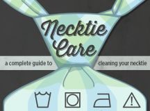 Fashion infographic : Fashion infographic : fashioninfographics: A complete guide to necktie care