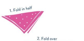 Fashion infographic : Fashion infographic : scarf knot how to the ascot