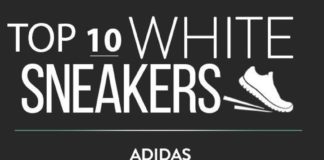 Fashion infographic : Fashion infographic : top-10-white-sneakers-infographic Más #tennisinfographic
