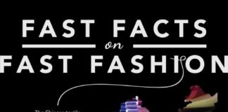 Fashion infographic : Guide To Vintage Shopping and Reducing Your Toxic Fashion Footprint