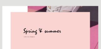 Fashion infographic : High Fashion Presentation Template