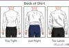 Fashion infographic : How A Dress Shirt Should Fit