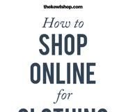 Fashion infographic : How to Shop Online for Clothing – A Shopper’s Guide