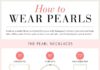 Fashion infographic : How to Wear Pearls in Your Everyday Life