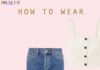 Fashion infographic : How to Wear Straight-leg Jeans in Summer
