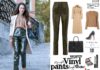 Fashion infographic : How to Wear Vinyl Pants for Work