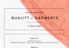 Fashion infographic : How to assess the quality of garments: a beginner’s guide {cheat sheet}
