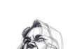 Fashion infographic : How to draw screaming faces tutorial by Javi Can Draw. Female character expressi…