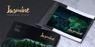 Fashion infographic : JASMINE- Lookbook Brochure Catalogue