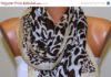 Fashion infographic : Mustard Leopard Scarf Spring Scarf – Cotton Scarf Cowl Bridesmaid Gift Women Fashion Accessories