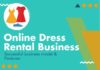 Fashion infographic : Online Dress Rental Business