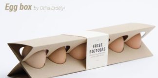 Fashion infographic : Packaging intelligent : boîte à oeufs ☕☘— Visit shop canvas Product Desi…