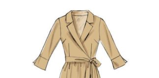 Fashion infographic : Patron Mc Call’s 7801