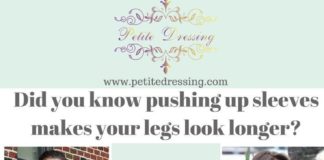 Fashion infographic : Petite Women’s Clothing Styling Tips
