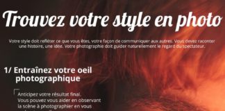 Fashion infographic : Photographe : trouver son style