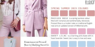 Fashion infographic : SPRING SUMMER 2019 COLOR REPORT – WHAT COLOURS TO WEAR NOW