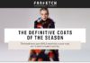 Fashion infographic : The Definitive Coats of the Season #infographic