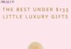Fashion infographic : Under $100 Small Luxury Gifts That Look Worthy a Million