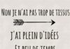 Fashion infographic : Viny diy – Je n’ai pas trop de tissus j’ai plein d’idées et peu de temps