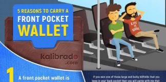 Fashion infographic : When I first heard of a front pocket wallet, I was thinking that it was just ano…