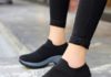 Fashion infographic : Women’s Black Slip-on Sneakers: Best to Buy in 2019