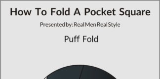 Fashion infographic : awesome How To Fold A Pocket Sq. Infographic | The Puff Fold