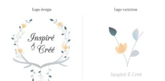 Fashion infographic : #brandboard #identitévisuelle féminine #logotype