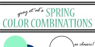 Fashion infographic : ss 2014 color combo fashion trends monochromatic, animal print