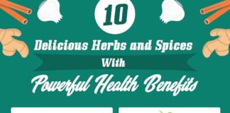 Food infographic – 10 Delicious Herbs And Spices With Powerful Health Benefits – Positive Health …