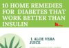 Food infographic – 10 amazing home remedies for diabetes that work better than insulin