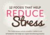 Food infographic – 12 Foods That Reduce Stress