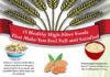 Food infographic – 15 Healthy High-Fiber Foods That Make You Feel Full and Satisfied | Visual.ly