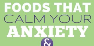 Food infographic – 17 Foods for Anxiety! [Infographic